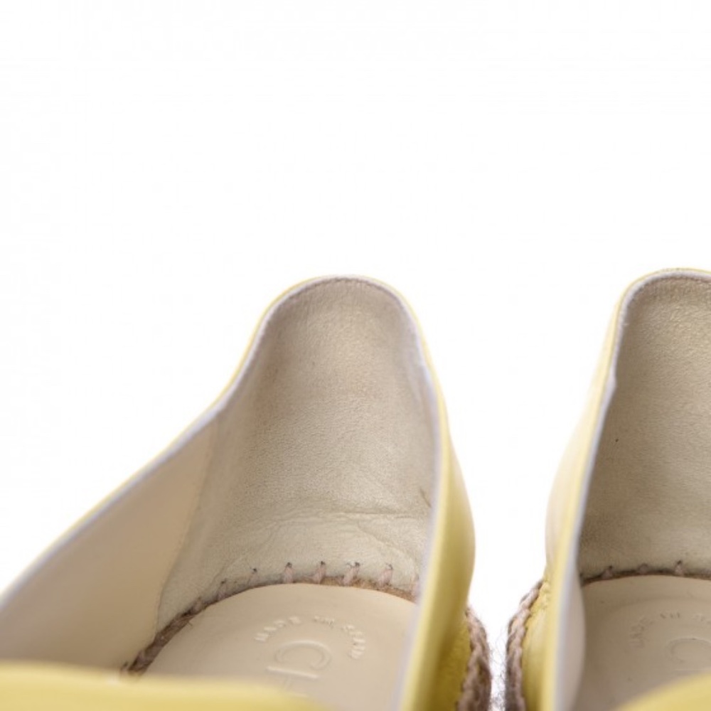 CHANEL Lambskin CC Espadrilles 41 Yellow - Picture 10 of 10